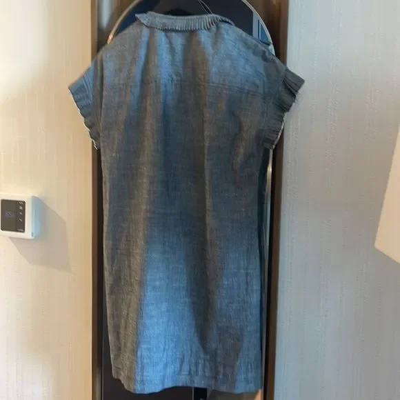 Coach Chambray Short Prairie Dress women’s size 6 EUC influencer - Picture 6 of 9